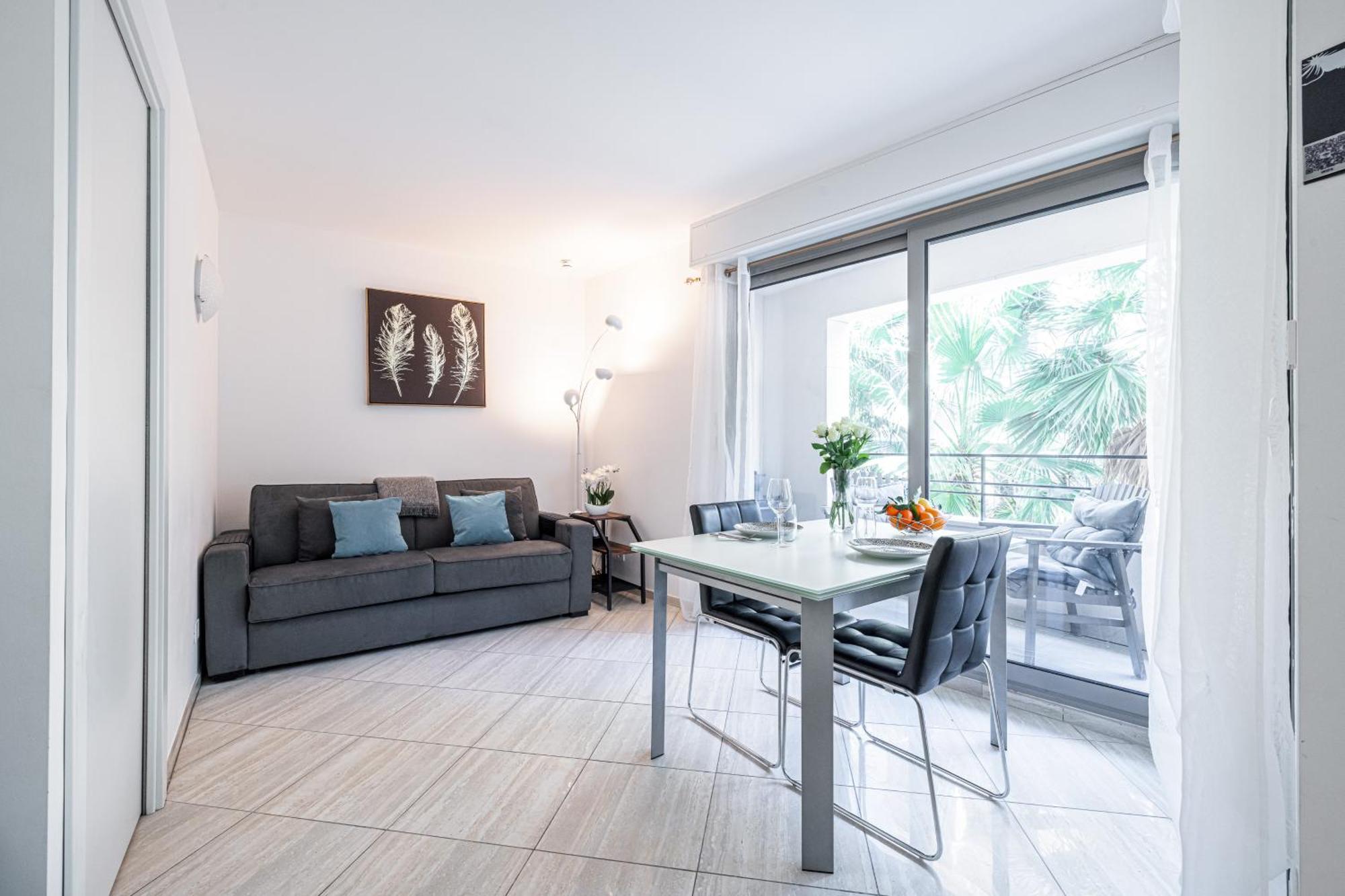 Studio Centre Terrasse Climatisation 50M Plage Mentona Zewnętrze zdjęcie