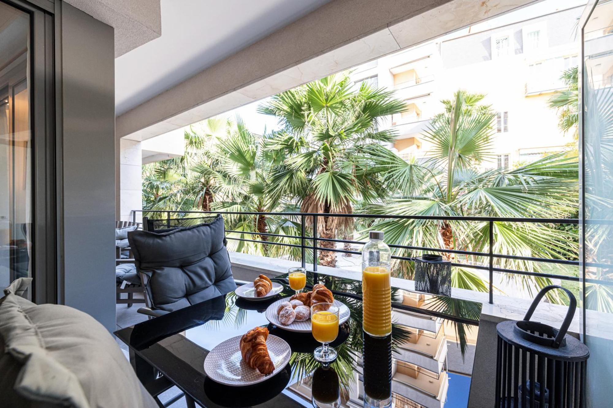 Studio Centre Terrasse Climatisation 50M Plage Mentona Zewnętrze zdjęcie